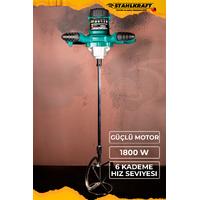STAHLKRAFT STH 5799 1200W Elektirikli Alçı Boya Harç Karıştırıcı Mikser