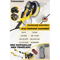 STAHLKRAFT STH 5833 850W 225mm Teleskopik Elektrikli Alçı zımpara Makinesi