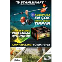 STAHLKRAFT STH 6182 11000rpm 5.9 Hp Sırt Tipi Benzinli Motorlu Ot Çalı Tırpan