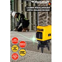STAHLKRAFT STH 8850 58Vf Akülü 12 Köşe Lazer Terazi
