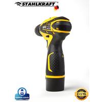 STAHLKRAFT STH 9150 S 12V Çift Akülü Şarjlı Matkap Li-İon Bataryalı 27 Parça Setli