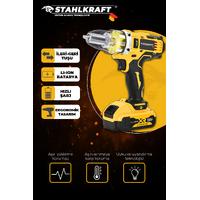 STAHLKRAFT Sth 9171 S 58vf Çift Akülü Li-ion Bataryalı Vidalama Matkap