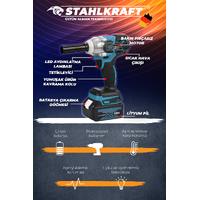 STAHLKRAFT Sth 9274 58vf Akülü Kömürsüz Yüksek Tork Somun Sökme - Vidalama