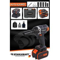 STAHLKRAFT Sth 9279 Plus 58vf Akülü Kömürsüz Yüksek Tork Somun Sökme - Vidalama