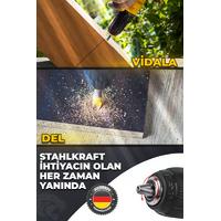 STAHLKRAFT STH 9323 S 58 VF Darbeli Çift Akülü Li-ion Bataryalı 24 Parça Matkap