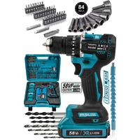 STAHLKRAFT STH 9420-M 58 Vf Kömürsüz Motor Çelik Mandren Darbeli Şarjlı Matkap Akülü Vidalama