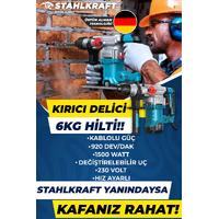 STAHLKRAFT STH 9788 1050W Profesyonel 6kg Kırıcı Delici Hilti