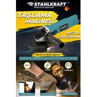 STAHLKRAFT STH 9863 720w 125mm Sjs Çift Metal Şanzıman Spiral Taşlama