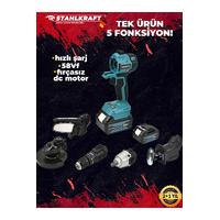 STAHLKRAFT Sth 9970 5 Li Multi Tool Şarjlı Matkap Testere Tilki Kuyruğu Taşlama Somun Sökme 58vf