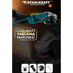 STAHLKRAFT STH 9886 230 mm 2200 Watt Metal Şanzumanlı Tam Otomatik Taşlama