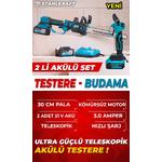 STAHLKRAFT STH 9988 Akülü Teleskobik Budama + Makas